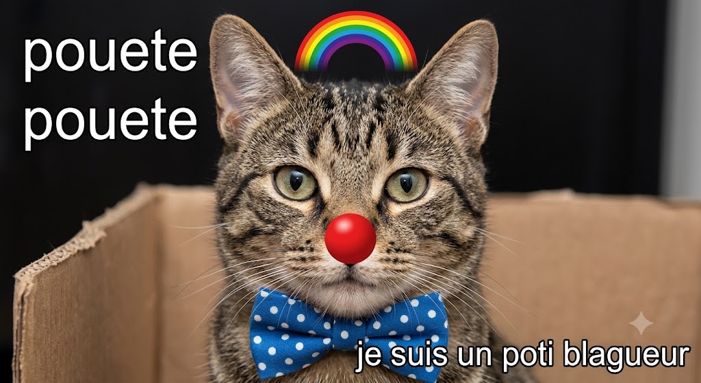 Un poti blagueur